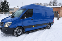 Volkswagen Crafter 2006–2016 Premium Black side steps (set 2 stuks, RVS) Ø60, middellange wielbasis foto 2