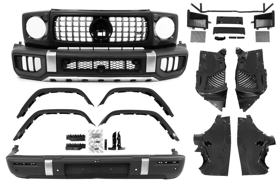 Mercedes G-Klasse W463 2018–2024 Restylingkit voor W465 2025 G63 FULL Image