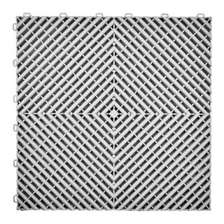 Modulaire tegel P/P (40x40x1,8 cm, grijs)