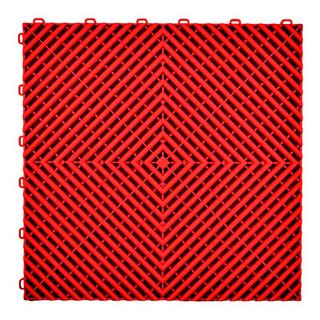 Modulaire tegel P/P (40x40x1.8 cm, rood)
