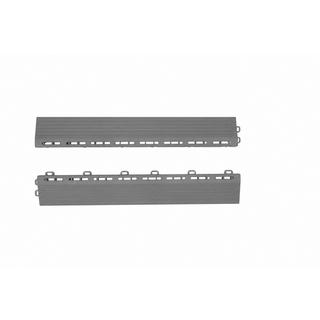 Montagerail voor grillelement P/P (40x6x1.8 cm, grijs)