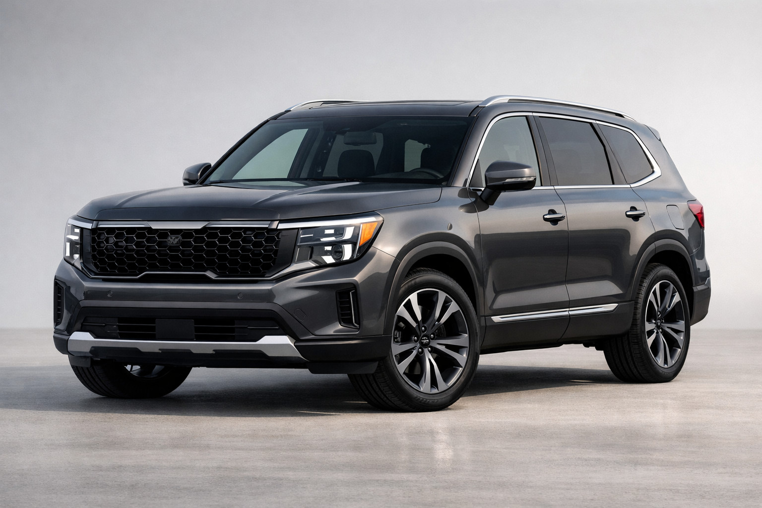Kia Telluride 2027: обзор van de nieuwe generatie grote gezins-SUV