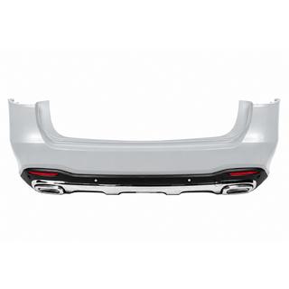 Achterdiffuser GLS450 2025-Design (met chromen uitlaatsierstukken)