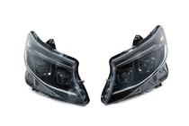 Mercedes Vito/V-klasse W447 2014– Koplampen 2025 Design LED Black (voor Vito, 2 stuks) foto 1