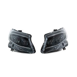 Koplampen 2025 Design LED Black (voor Vito, 2 stuks) Mercedes Vito/V-klasse W447 2014– foto 2