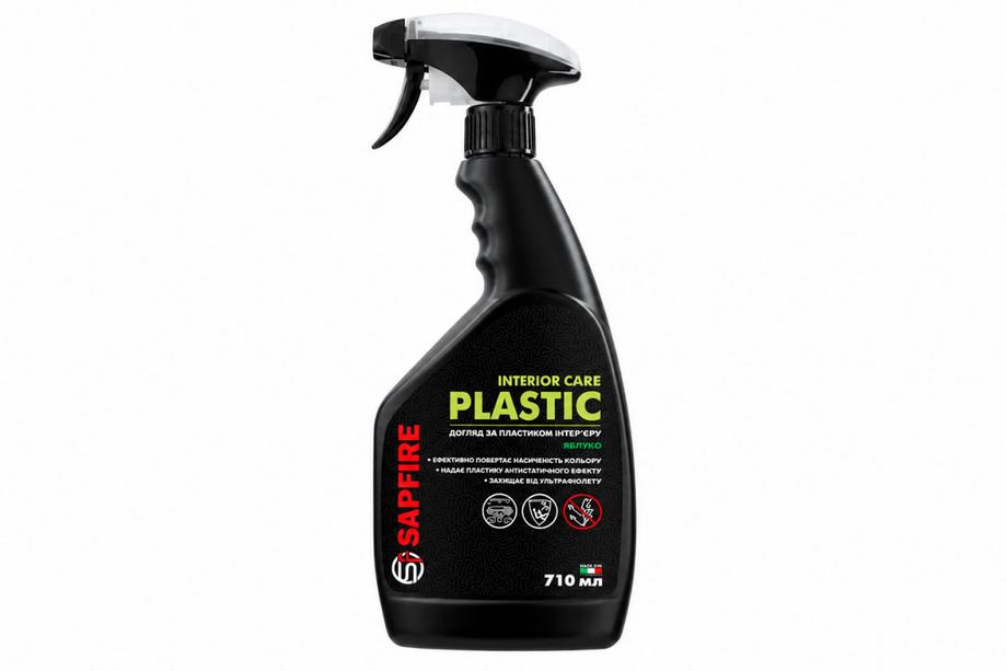 Kunststofreiniger & polish 710 ml SAPFIRE Plastic Cleaner & Polish – appel SONAX Foto 1