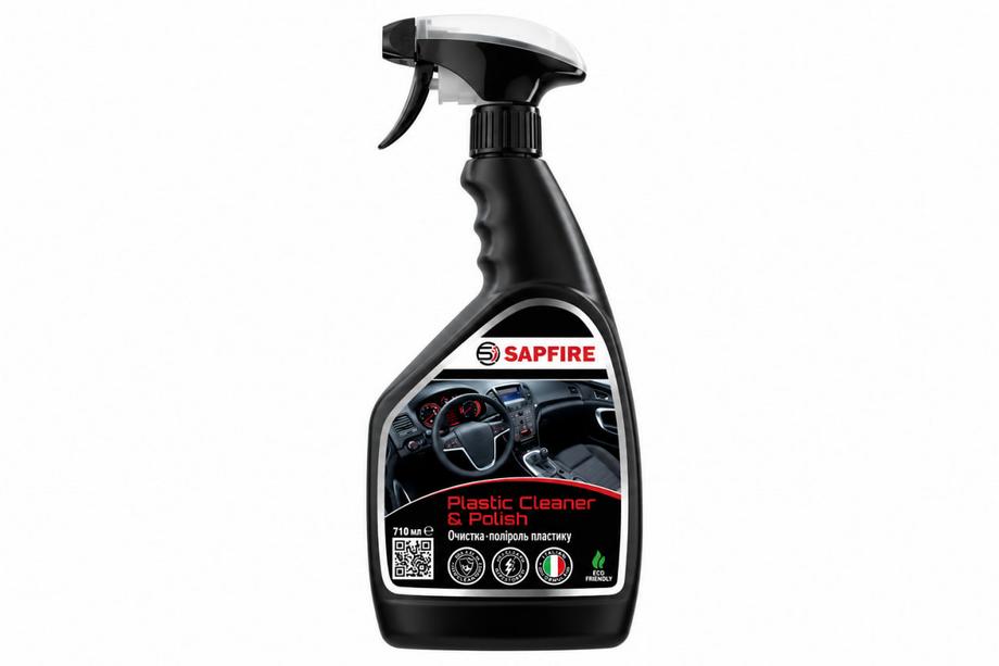 Kunststofreiniger & polish 710 ml SAPFIRE Plastic Cleaner & Polish – appel SONAX Foto 2