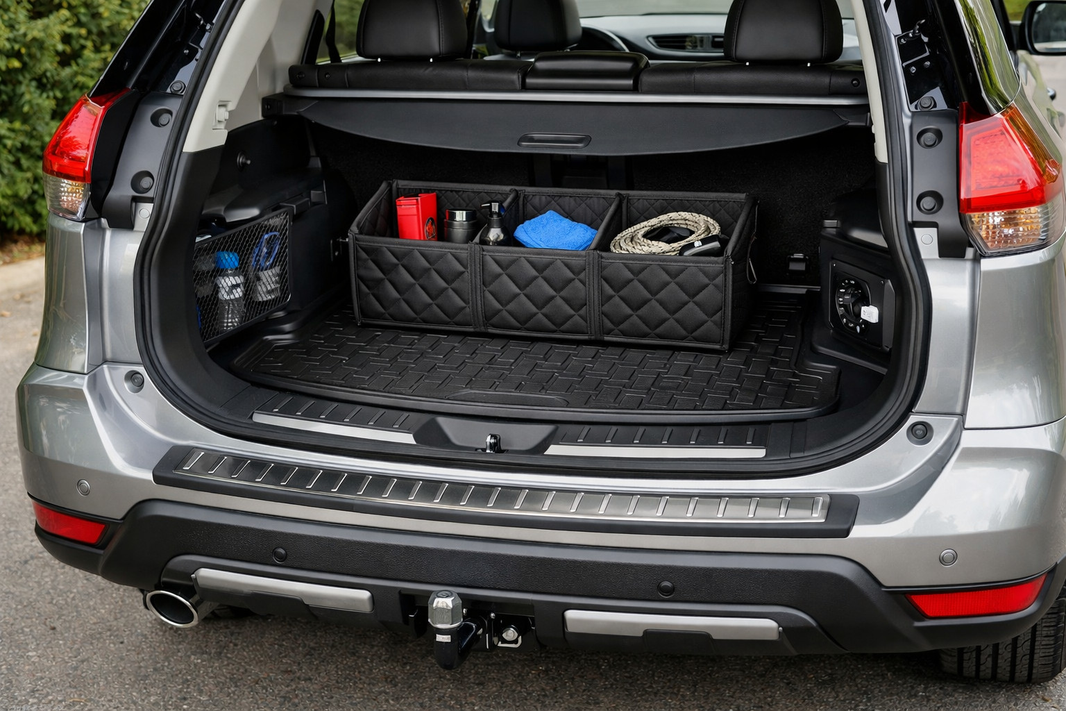 Wat monteren op een Nissan X-Trail T32 na aankoop: bagageruimte en achterbumper