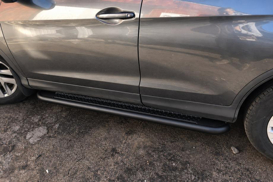 Honda CRV 2012–2016 Side steps KB001 Black (RVS) Foto 3
