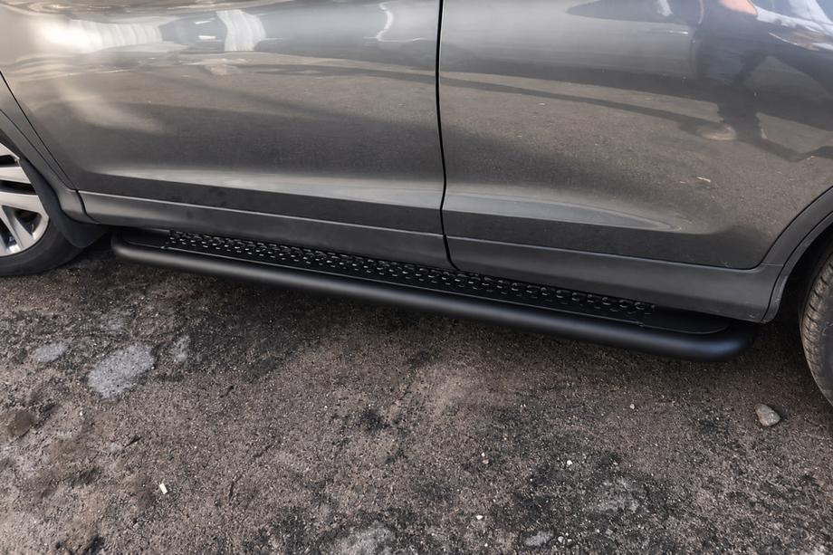 Honda CRV 2012–2016 Side steps KB001 Black (RVS) Foto 1