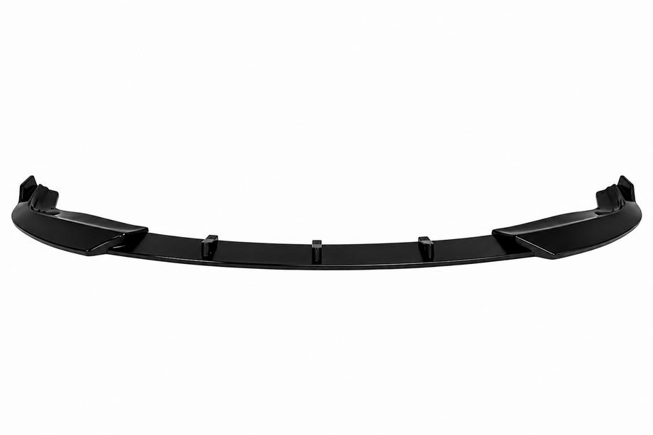 BMW 5 Serie E60/E61 2003–2010 Voorlip spoiler DPT (Base, 2008-2010, glanzend zwart) Foto 1