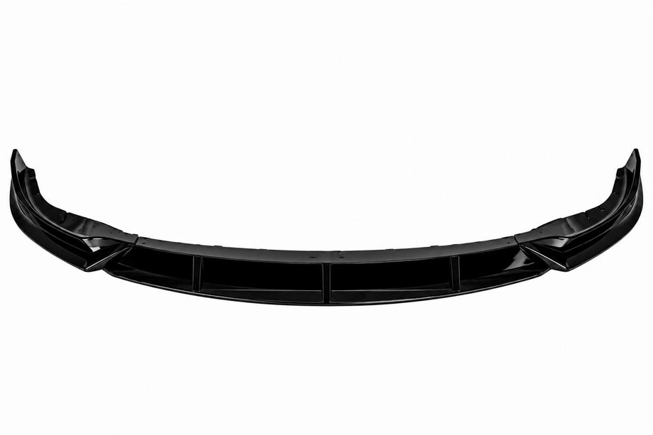 BMW 5 Serie F10/F11 2010–2016 Voorlip spoiler DPT (Voor Base, F10, 2010-2016, hoogglans zwart) Image