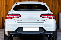 Mercedes GLC X253 2015–2022 DPT spoiler (hoogglans zwart) foto 1