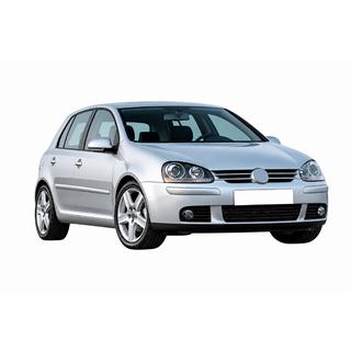 DPT front bumper lip (hoogglans zwart) Volkswagen Golf 5 2003–2009 foto 1