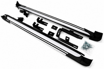 Toyota Rav 4 2013–2018 OEM V4 Silver side steps (2016-2018, 2 stuks, aluminium) foto 3