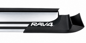 Toyota Rav 4 2013–2018 OEM V4 Silver side steps (2016-2018, 2 stuks, aluminium) foto 18