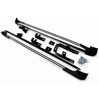 OEM V4 Silver side steps (2016-2018, 2 stuks, aluminium) foto 3