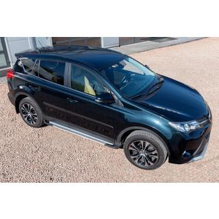 OEM V4 Silver side steps (2016-2018, 2 stuks, aluminium) Toyota Rav 4 2013–2018 foto 2
