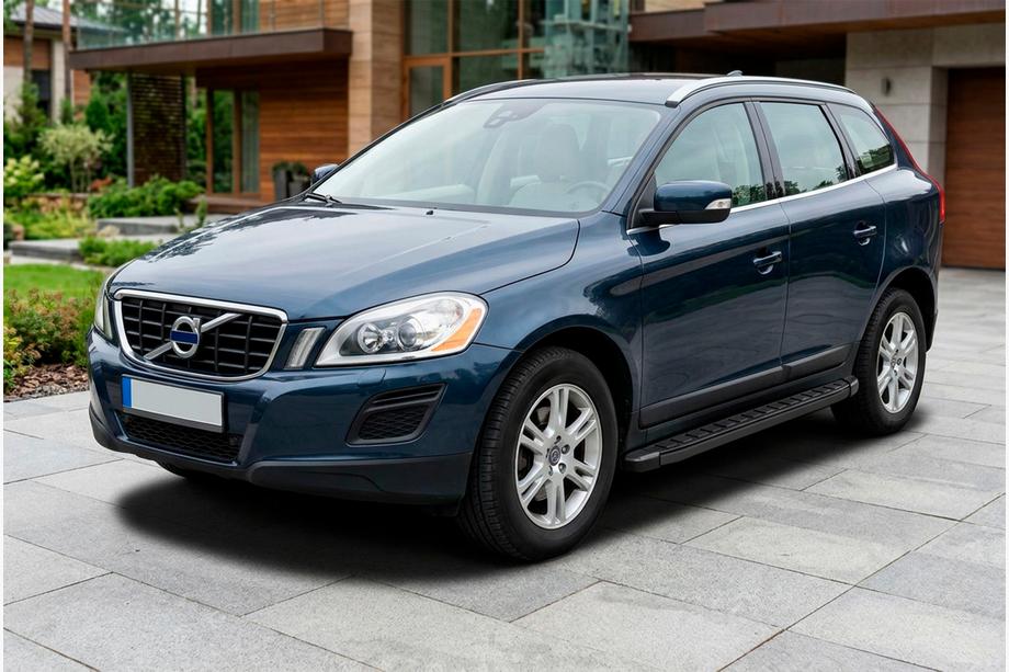 Volvo XC60 2009–2017 Side steps Fullmond Black (2 stuks, aluminium) Image