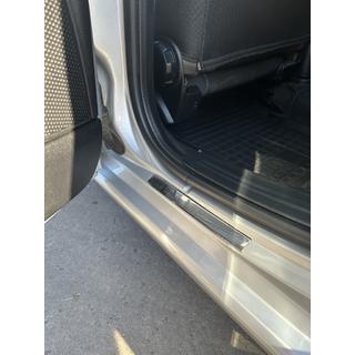 Carmos V1 instaplijsten (4 stuks, RVS) Fiat Linea 2006–2018 foto 2