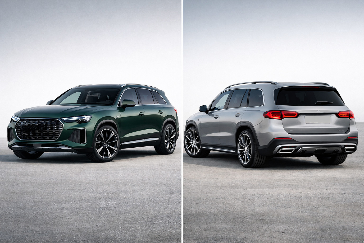 Audi Q9 2027 vs Mercedes-Benz GLS 2027: prijs, motoren, specificaties en wat is beter