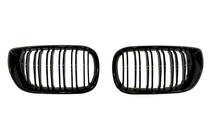 BMW 3 Serie E46 1998–2006 Niergrilles M-Look DPT (1997-2001, hoogglans zwart) foto 1
