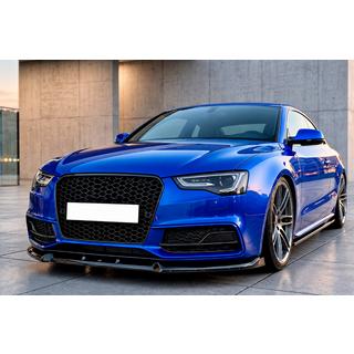Front bumper lip spoiler Lip DPT V3 (2011-2015, glanzend zwart) foto 1