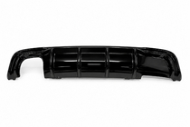 Audi A3 2012–2020 Achterdiffuser DPT (2016-2020, SD, glanzend zwart) foto 2