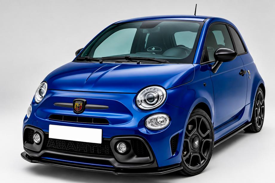Fiat 500/500L 2013–2022 Voorlipspoiler DPT (voor Abarth, hoogglans zwart) Image