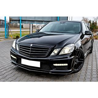 DPT voorspoilerlip (voor E63 AMG, 2009-2012, hoogglans zwart) Mercedes E-klasse W212 2009–2016 foto 1