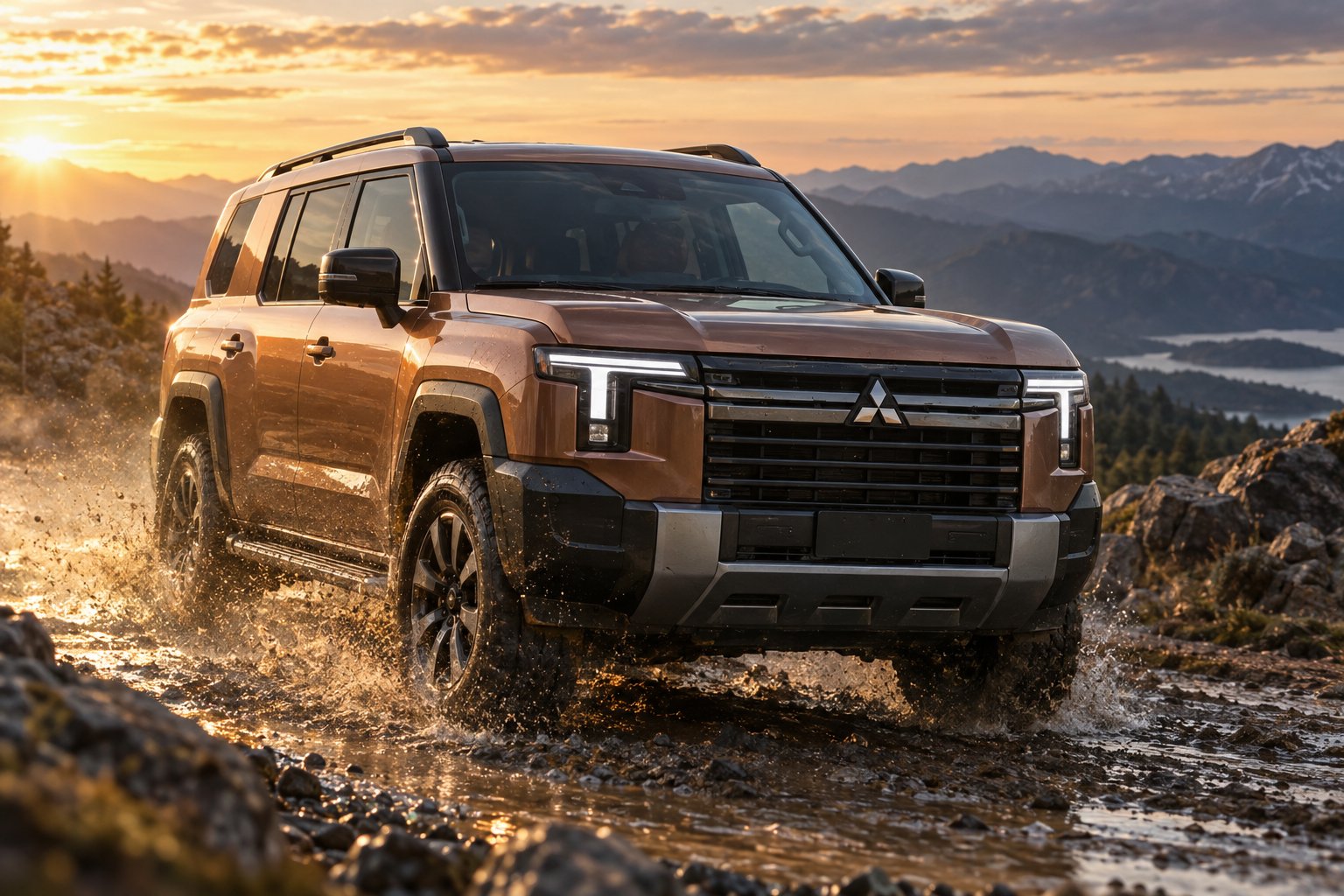 Nieuwe Mitsubishi Pajero 2026: ladderframe-SUV met Super Select 4WD-II