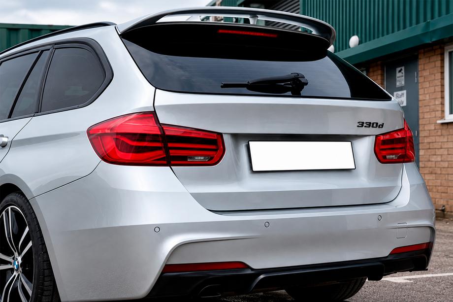 BMW 3 Serie F30/F31 2012–2019 MP-Style spoiler (voor F31, hoogglans zwart) Image