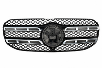 Mercedes GLS X167 2019– Voorgrille 2019-2023 (origineel OEM, gebruikt, perfecte staat) foto 4