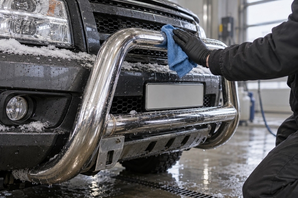 Bullbar in de winter: zout, corrosie en onderhoud van RVS