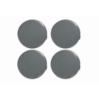 Grijze naafdoppen (64x62 mm, 4 stuks) foto 1