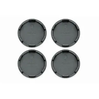 Grijze naafdoppen (64x62 mm, 4 stuks) foto 2