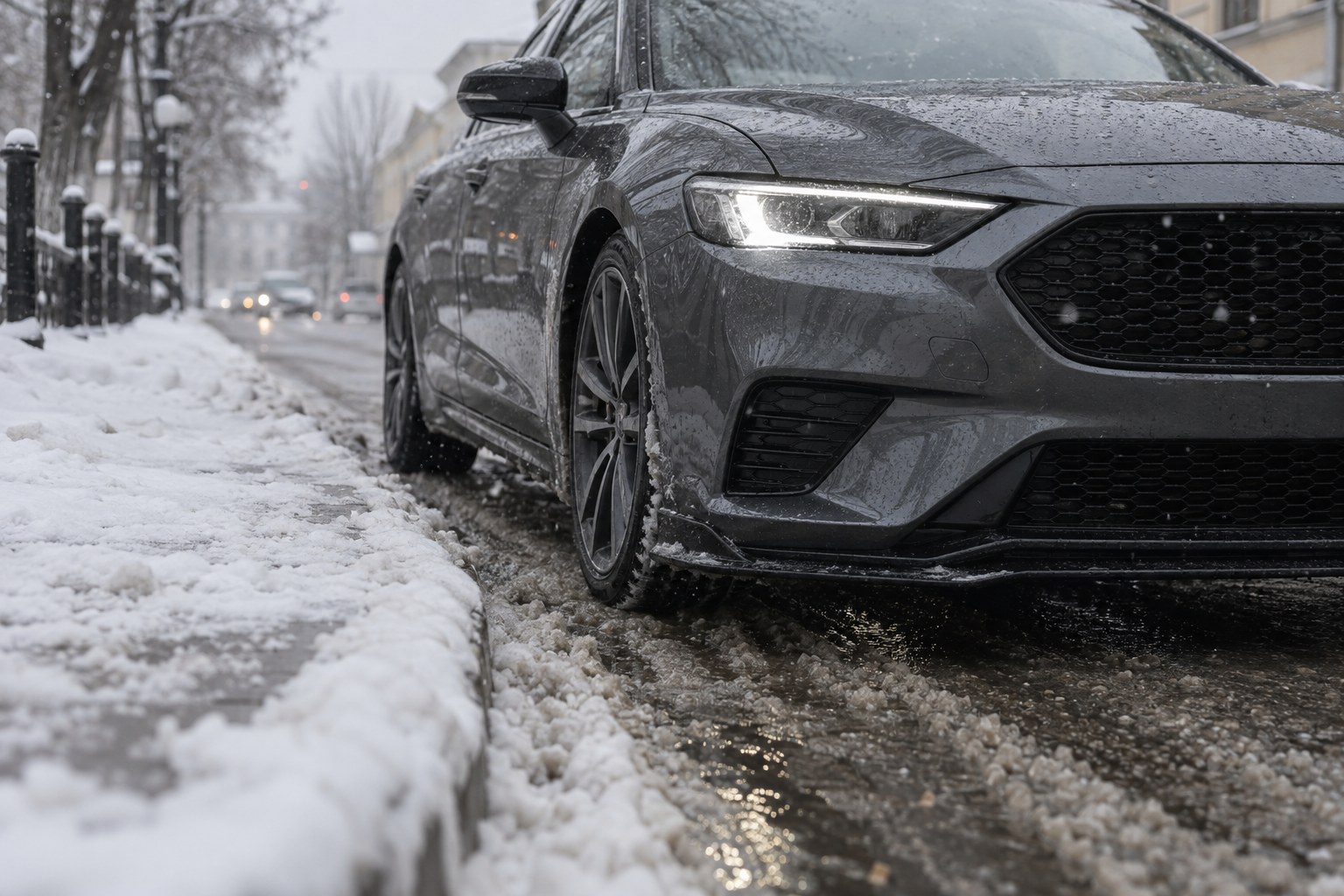 Bumperlip in de winter: zo breekt hij niet en wat te doen bij een scheur
