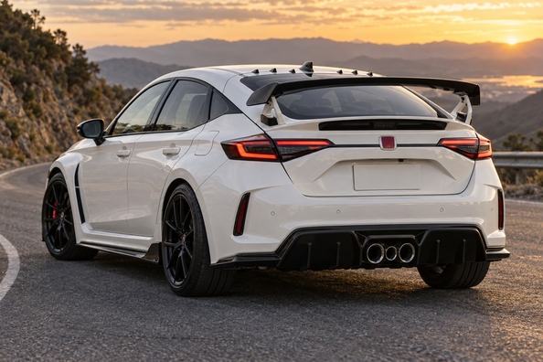 Vernieuwde Honda Civic Type R 2027: nieuwe bumper, stoelverwarming en prijs vanaf 49 990 $