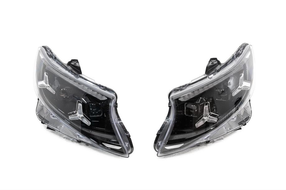 Mercedes Vito/V-klasse W447 2014– OEM LED koplampen voorzijde 2026 Black (voor Vito, 2 stuks) Foto 1