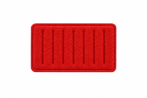 Velours hielpad (rood) foto 4