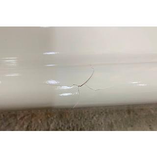 Uitverkoop ABS-spoiler (glans wit) Volkswagen Caddy 2010–2015 foto 3