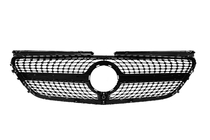 Mercedes Vito/V-klasse W447 2014– Voorgrille Diamond Black (2014-2023 voor Vito W447) foto 5