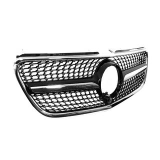 Voorgrille Diamond Black (2014-2023 voor Vito W447) Mercedes Vito/V-klasse W447 2014– foto 3