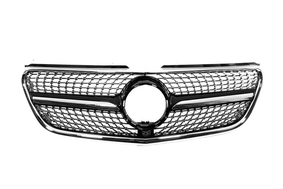 Mercedes Vito/V-klasse W447 2014– Voorgrille Diamond Black (2014-2023 voor Vito W447) Image