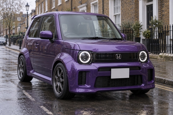 Honda Super-N: kleine elektrische Honda voor Europa – kei-car met hot-hatch-karakter Foto 2