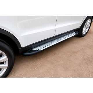 Zijsteps Allmond Grey (2 stuks, aluminium) foto 1