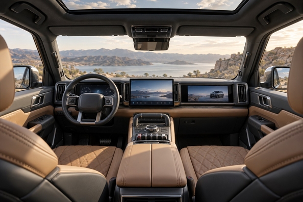 Denza B5: BYD Group-offroader voor Europa – hybride daagt Land Rover Defender uit Foto 1
