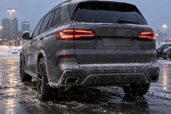 AMG/M-style bumper en parkeersensoren in de winter: waarom ze ‘sneeuw’ en zout zien en hoe je de sensoren overzet naar een nieuwe bumper Foto 2