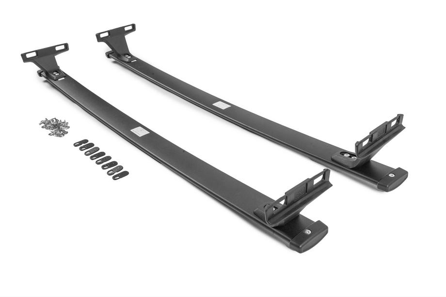 Dakdragers (dwarsbalken) zwart voor geïntegreerde dakrails OEM (aluminium) Foto 8
