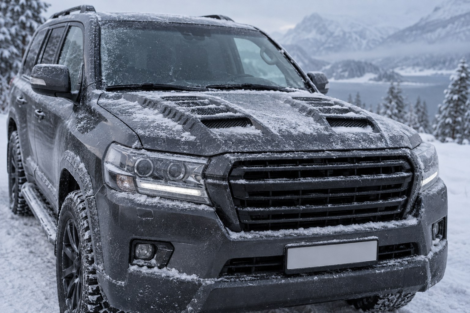 Tuning-motorkap in de winter: slot, kabel, sneeuw en condens – wat te checken